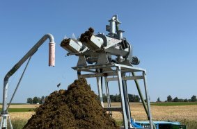 The Fliegl double separator – efficiency in slurry technology