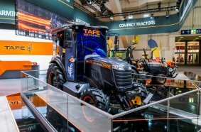 TAFE Tractors Reveals New Electric Hybrid Tractor EVX75 and Terra Vista Vision Guidance at Agritechnica 2025