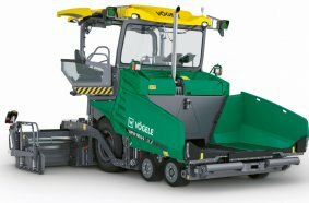 First wheeled paver of the Dash 5 generation: At Bauma 2025, Vögele presents the new SUPER 1803-5 X-Tier.