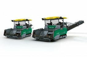 MT 3000-5 Standard and Offset: In addition to the new road pavers, Vögele has also upgraded its material feeders to Dash 5 level.