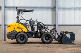 MCL loader now with folding roof: The new yard loaders from Mecalac