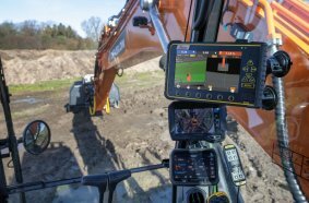 New Leica MC1 3D Machine Guidance System for Develon DX225LC-7X Excavator