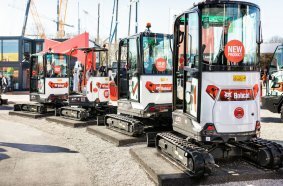 New Generation of Bobcat 1-2 t Mini Excavators: Unbeatable Performance in a Small Package