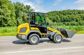 Kramer presents the new compact 5045 wheel loader at GaLaBau