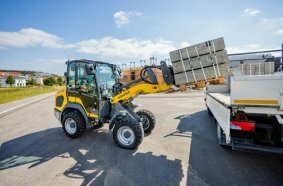 Kramer presents the new compact 5045 wheel loader at GaLaBau
