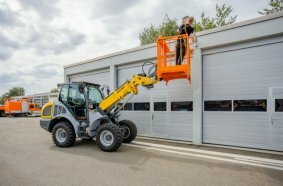 Kramer presents the new compact 5045 wheel loader at GaLaBau