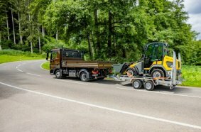 Kramer presents the new compact 5045 wheel loader at GaLaBau