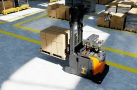 Toyota Material Handling Europe and SoftServe uses NVIDIA Physical AI