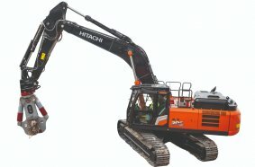 Hitachi presents specially adapted ZX390TC-7 excavator at Intermat