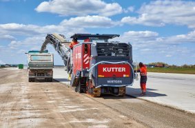 Sustainable and cost-efficient—concrete milling with Wirtgen cold milling machines.