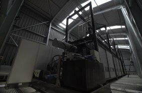 Terex Washing Systems Filterpress, which eliminates the need for settling ponds