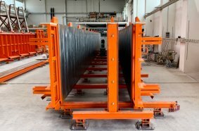Moldtech Installs Two Vertical Battery Moulds in Germany for Residential Projects