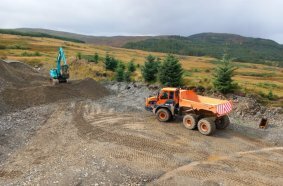 New Develon DA30-7 Articulated Dump Truck Joins Cross Fleet