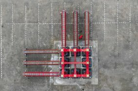 Mammoet's Mega Jack system completed the world's heaviest jack-up operation, lifting 42,780t.