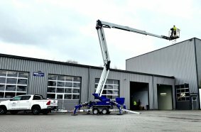 IMER Group Delivers R23DA Crawler Access Platform to HVS Arbeitsbühnen