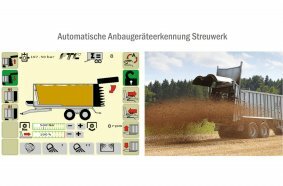 Fliegl Agrartechnik GmbH presents an automatic attachment recognition system for push-off trailers