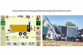 Fliegl Agrartechnik GmbH presents an automatic attachment recognition system for push-off trailers