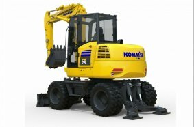 Komatsu presents its all-new 7,5-tonne midi wheeled excavator at bauma 2025