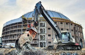 SQ couplers are made for heavy duty demolition applications.