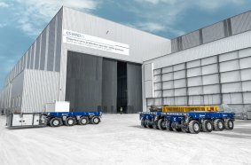 Wind power expert CS Wind places its trust in the SCHEUERLE SPMT