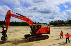 Successful Industry Demo for New Develon Series 9 Excavator