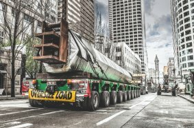 The SCHEUERLE K25 heavy-duty modules facilitate the efficient transport of oversized and extremely heavy loads.