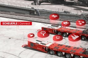With SCHEUERLE Connect, TII offers digital telematics solutions for optimised fleet management, remote diagnostics and predictive maintenance – for maximum efficiency and vehicle availability.
