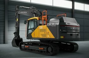 Updated Volvo EC230 Electric boasts full day operation
