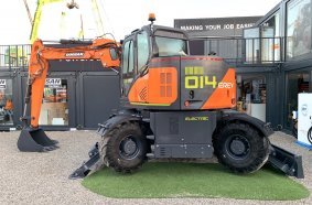 EREV 14W electric excavator