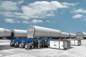 Wind power expert CS Wind places its trust in the SCHEUERLE SPMT