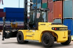 New Hyster® Battery Electric Empty Container Handler Helps Decarbonise Fleets