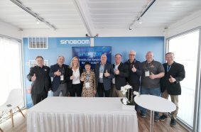 Sinoboom with partners signed during ConExpo.