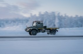 Winter Testing Mercedes-Benz Trucks January 2026