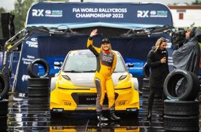 Driver Klara Andersson is the first permanent female competitor in World RX history