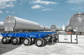 Wind power expert CS Wind places its trust in the SCHEUERLE SPMT