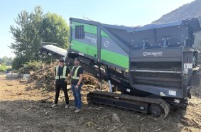 L-R: Jack Foreman, Foreman Equipment and Kyle Michell, Michell Excavating