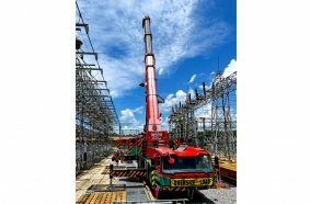 Vice Construction handles coastal Mississippi’s utility work with Grove GMK5250XL-1