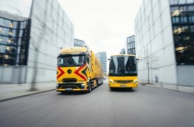 Mercedes-Benz Trucks and Daimler Buses are driving road safety in the electric era