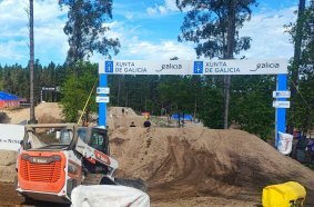 Bobcat T76 at Galician Motocross Grandprix