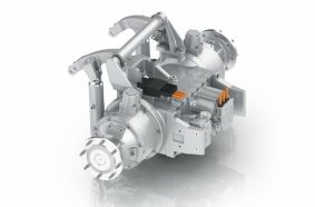 ZF eTERRADRIVE transaxle for fully electric vehicles