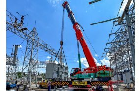 Vice Construction handles coastal Mississippi’s utility work with Grove GMK5250XL-1