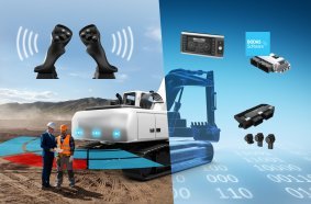 The haptic collision warning system nominated for the bauma innovation award combines hardware and software modules from the BODAS ecosystem for safer, more economical construction machinery.