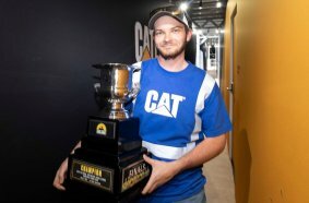 Brian Hayden from the United States of America was named Caterpillar´s Global Operator Challenge Champion.
