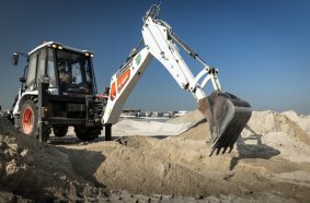 Bobcat Brings AutoShift and Comfort Upgrades to B730 M-Series Backhoe Loader