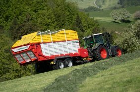 Clean forage and a high load capacity