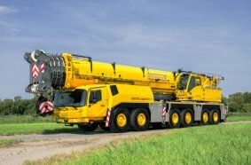 Grove’s new GMK6450-1 all-terrain crane.