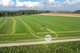 Intelligent mowing is easier than ever before with automatic swath placement.