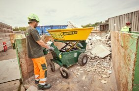 HG unveils the all-electric 1-ton High Tip wheeled mini dumper at bauma 2025: A more efficient and cost-reducing alternative to tracked dumpers