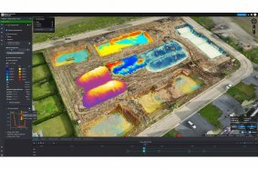 Digital Twin Komatsu Smart Construction Dashboard