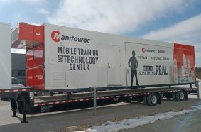 Manitowoc’s new Mobile Training & Technology Center brings crane training directly to students